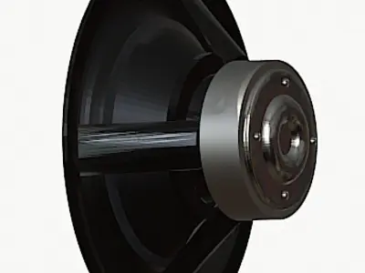 Audiopipe TXX-BD10 Car Subwoofer Free low-poly 3D model