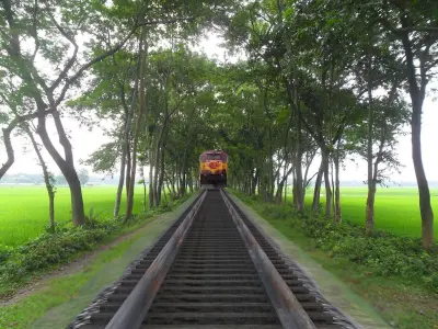 Railway Track  Low-poly 3D model