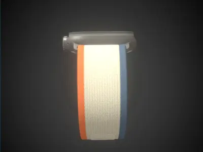 Apple watch Ultra 2 Low-poly 3D model