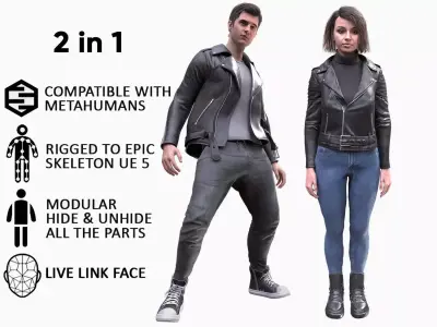 Male and Female - Casual Collection 1 