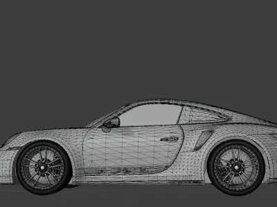 Porsche 911- Carrera 3D model