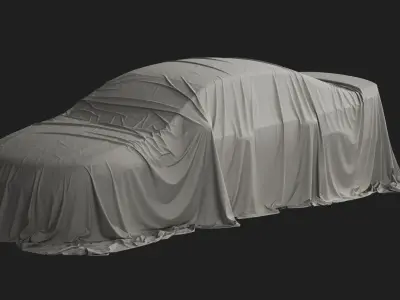 Ordinary Car Cover 04 3D model