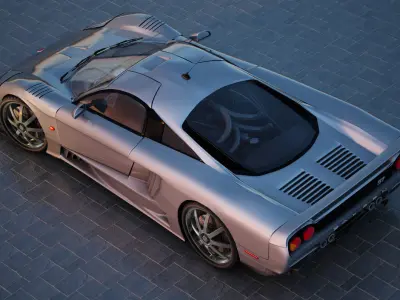 Saleen S7 3D model purchase