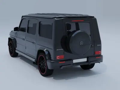 Mercedes AMG gclass G63 game ready 3D model