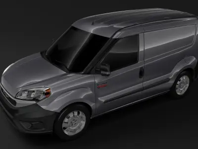 Ram ProMaster City Tradesman Cargo Van L1 2020 3D model