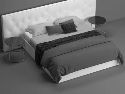 Desire bed 3D model
