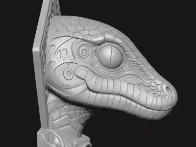 Snake 3D print model purchase