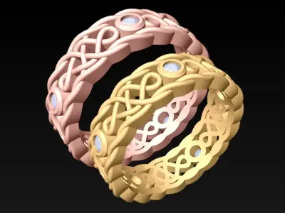 Wedding Rings - N116238 3D print model