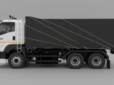 ISUZU DECA-FXZ360 add Canvas 3D model