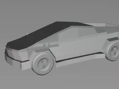 Low poly car Free 3D model buy