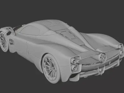 Pagani Utopia  3D print model