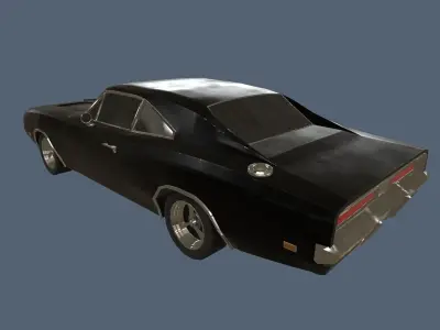 Dodge Charger 1970 3D model