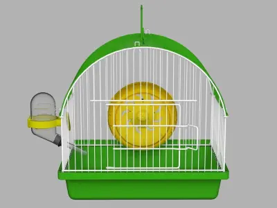 Hamster Cage 1 3D model