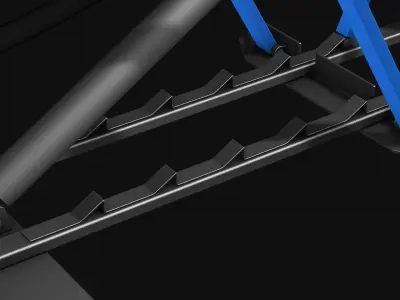 Car Lift garage R5 3D model