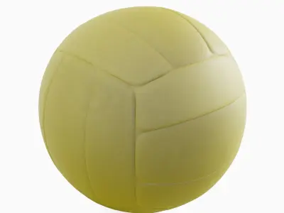 Volleyball Ball 04 Low-poly 3D model