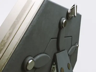 Picture Frame Low-poly 3D model