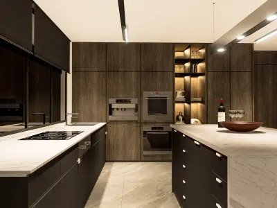 Modern living - D3 3D model