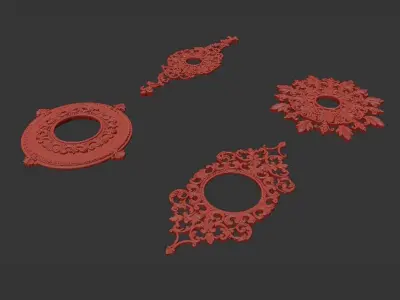 Trim Ornament 46 3D model
