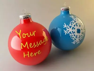 Christmas Bulb 3D model