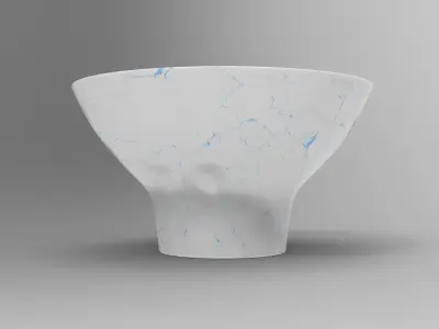 Seas Side Table Low-poly 3D model
