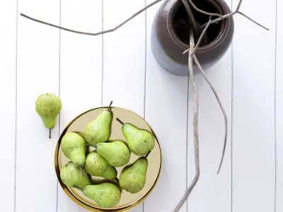 Decor Set Pear Bowl 3D model