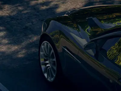 Beautiful Highway 3D model