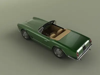 Maserati 3500GT spider Vignale 3D model