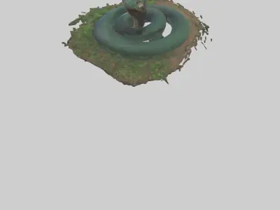 Forest Cobra hiding model 3D model