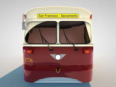 Vintage Trolly 3D model