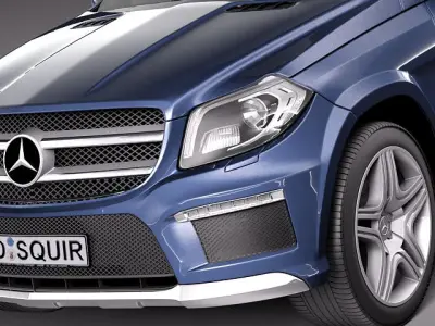 Mercedes-Benz GL-Class 2013 3D model