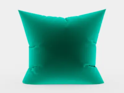 Pillow velvet 3D model