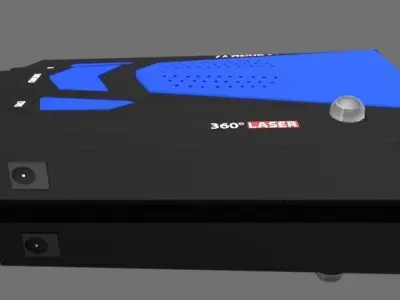 GPS Tracker Low-poly 3D model