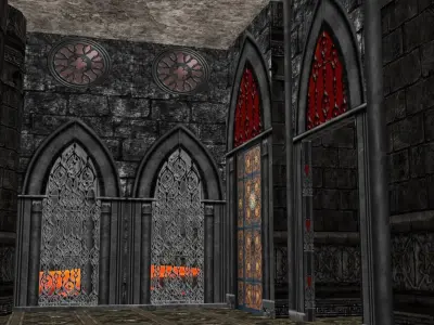castle of hell 3D model