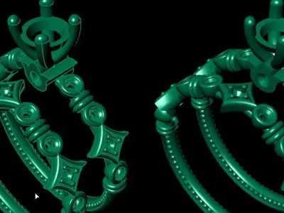 jewelry ring21 3D print model