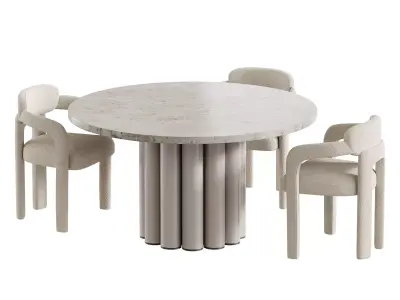 Dining table AMBON 3D model