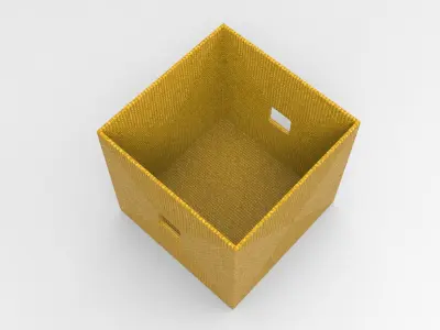 Koofd Storage Basket Low-poly 3D model