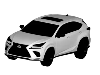 Lexus NX  3D model