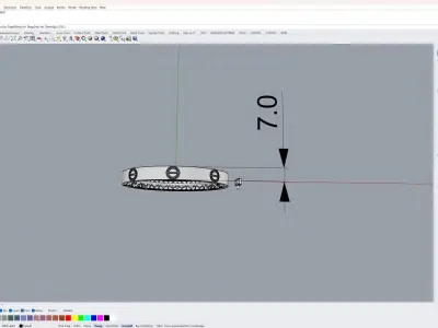 7 mm bracelet    3D print model