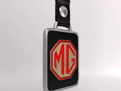 MG car logo keychain 3d model  3D model