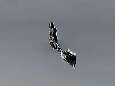 Gibson RIP model guitar Free 3D model