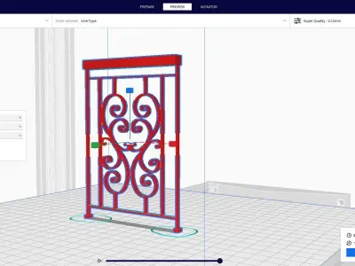 railing 3 3D print model