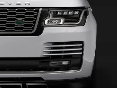 Range Rover Vogue SE L405 2018 3D model