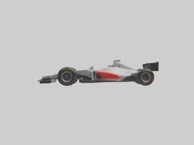 Formula 1 Racing Car model 3D model