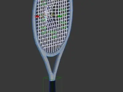 SPORT---TENNIS---Racket tennis racket 3D model