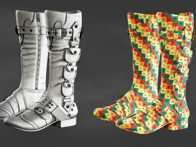Shoes 3D model buy