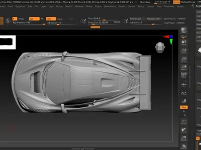 Mclaren 720s GT3 3D Print Model 3D print model