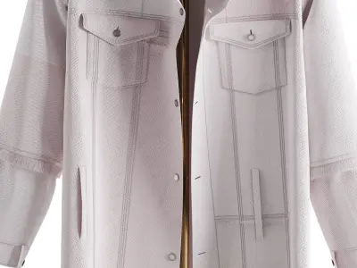 Pianca Contralto con specchio Valet stand 3D model