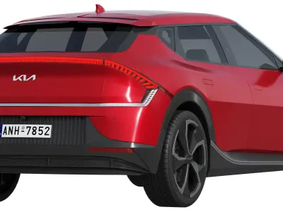 Kia EV6 AIR 2022 3D model