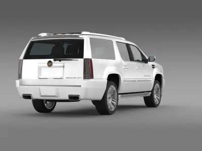 Cadillac Escalade 2013 ESV 3D model