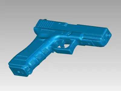 Real Glock 18C Replica 3D Scan 3D model